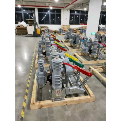 ZW32-12 不锈钢手动 柱上开关断路器 弹簧机构 10KV高压断路器