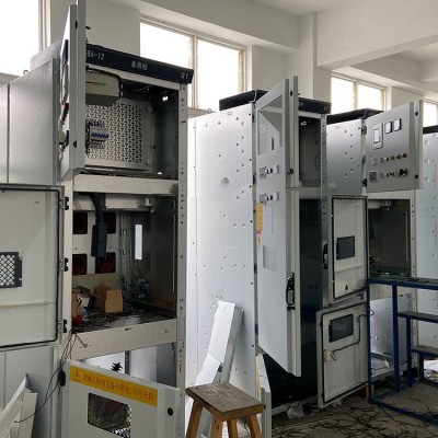 鸿逸电气10kv高压成套开关柜型号KYN28A-12中置柜户内铠装配电柜图4