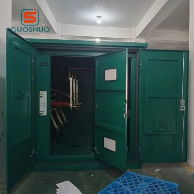 国烁供应35KV电缆分支箱 户外高压电缆分接箱 高低压配电柜 充气柜图2