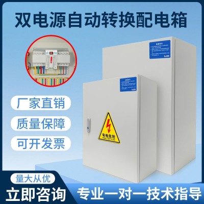 双电源配电箱 成套切换控制箱 2P 63A 4P 125A自动切换配电柜图4