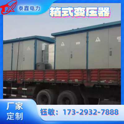 500KVA箱式变压器厂 定制户外景观箱变 欧式箱式变电站图4