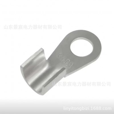 行家选OT系列镀锡紫铜开口接线端子铜鼻子电线冷压线鼻金具连接件图2