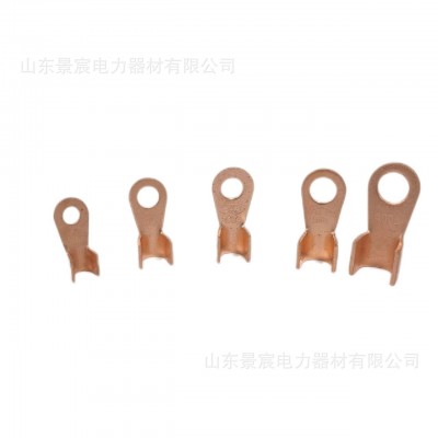 行家选OT系列镀锡紫铜开口接线端子铜鼻子电线冷压线鼻金具连接件图4