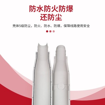 【万协】10KV/35KV电缆中间接线接头防保护盒玻璃钢防水防爆灌胶图4