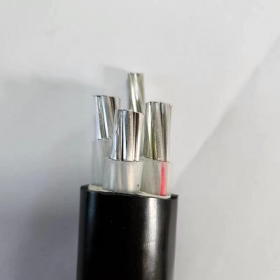 铝芯 交联聚乙烯绝缘聚氯乙烯护套电线电缆 YJLV 3X35+1X16 地埋线