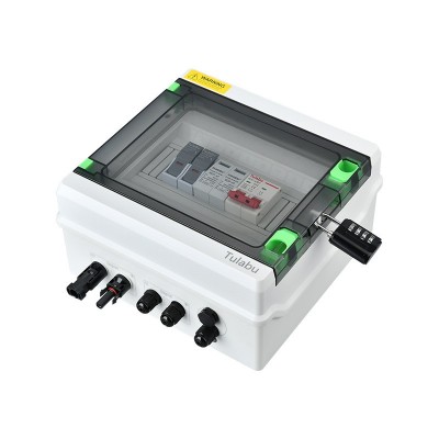 Tulabu光伏配电箱DC500V 1进1出太阳能直流汇流箱浪涌光伏汇流箱图5