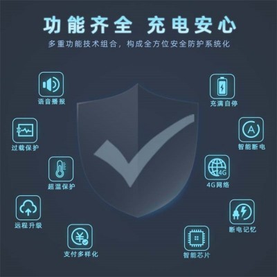80kw双枪直流充电桩 社区/自用/服务区/停车场新能源汽车充电设备