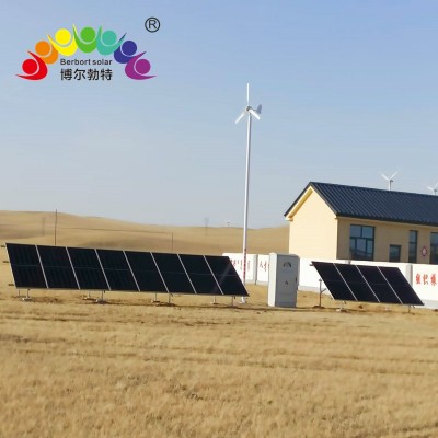 离网型风机发电机风光互补发电系统牧区家用太阳能供电系统厂家图4