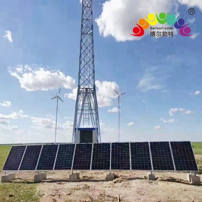 离网型风机发电机风光互补发电系统牧区家用太阳能供电系统厂家图2