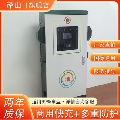 新能源电动汽车充电桩 120/240KW 商用 快充双枪直流桩 充电站图3