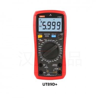 优利德UT89X/UT89XD数字万用表UT890D+测试专业用 万能表精准图4