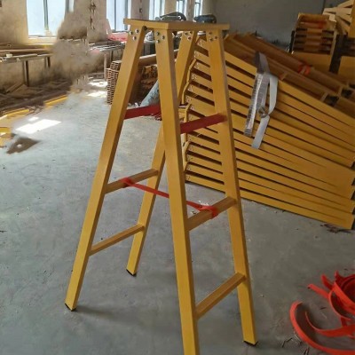 人字梯电力电工用登高梯便捷式折叠梯玻璃钢关节绝缘梯子厂家批发图3