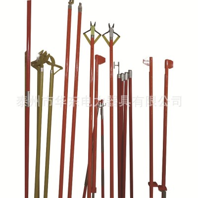 厂家供应带电作业工具各种应急绕线器头供应绝缘绕线操作杆图5