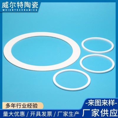 威尔特 陶瓷密封环 绝缘环 氧化铝陶瓷圈 规格齐全 可加工可定制