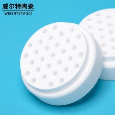 威尔特 耐磨绝缘 多孔陶瓷板加工定制 面类陶瓷挤出头
