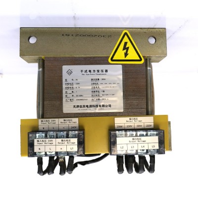 纯铜丝包线双线包绕组DG-2KVA足功率220/220V抑制谐波隔离变压器图4