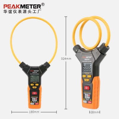 PEAKMETER华谊PM2019S柔性钳型电流表3000A钳形万用表电流钳厂家图2