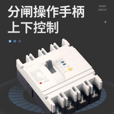 CM1LE 漏电断路器三相四线塑壳漏电保护开关125A 250A 400A 630A图4