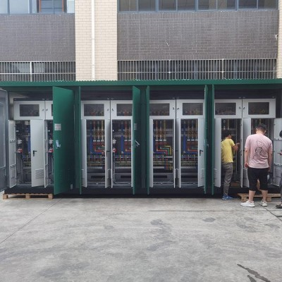 慧拓 光伏并网配电柜 不锈钢控制柜 户外落地式安装图3