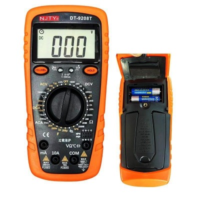 南京天宇DT9205T数字多用表08T自动恢复保护便携表磁铁粘附蜂鸣图2