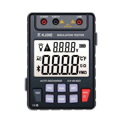 科捷KJ26E兆欧表交流电压600V高压电工高阻计2500V绝缘电阻仪检修图5