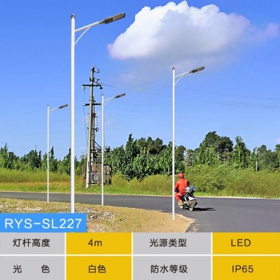 5米6米道路市电户外照明双臂双头等臂高低臂LED路灯 迪马图3