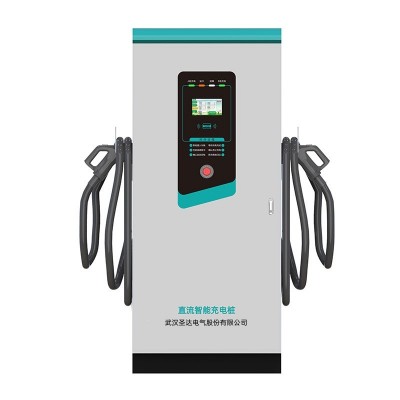 120KW快充充电桩 新能源汽车大功率商用 直流式 落地安装 圣达图4