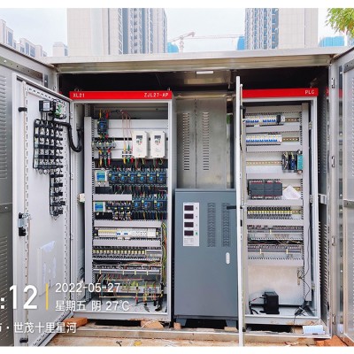 电气成套设备PLC控制柜 电气控制柜 配电箱配柜plc PLC柜生产厂家图5