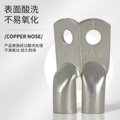 jg系列铜鼻子95mm2 船用线鼻子铜线耳接线端子 中域电气图4