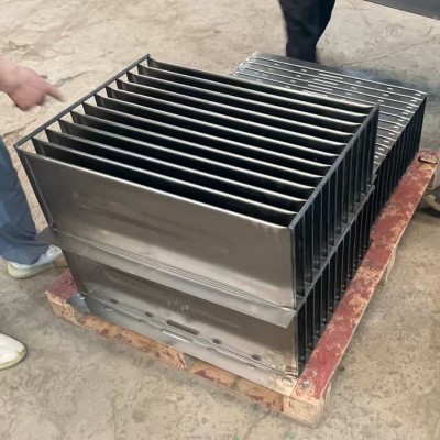 油浸式变压器波形散热片加工定制工业电力大功率波纹散热片