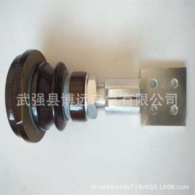 现货供应油侵式变压器配件 铜底托紫铜镀锡导电杆绝缘瓷瓶套管图3