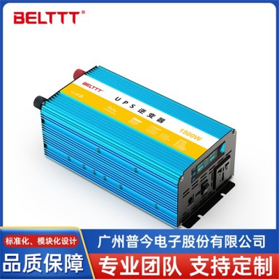 BAT-12v-1500W纯正弦逆变器 电源转换多功能充电器 坚固耐用图2