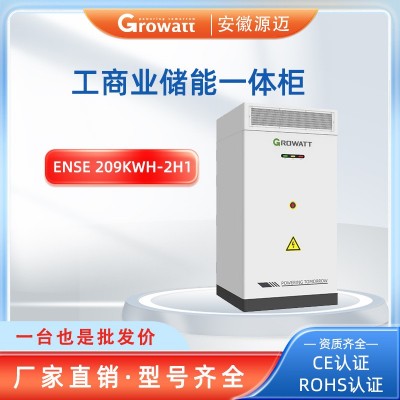 Growatt古瑞瓦特储能一体机ENSE 209KWH-2H1工商业储能一体柜图2