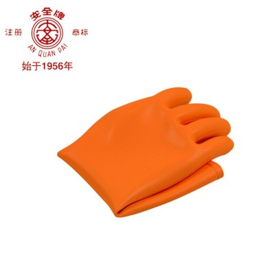 10kv橡胶绝缘手套安全牌防触电绝缘耐高压电工设备检修用劳保手套图3
