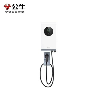 公牛直流充电桩7kw快充9孔适配蔚来红旗奔腾壁挂立柱家用220V图2
