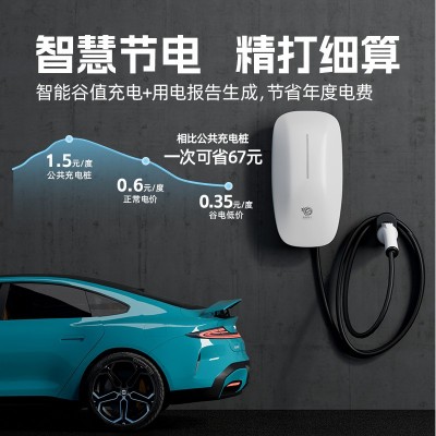 森南电气交流充电桩刷卡版新能源汽车7千瓦32A 壁挂式吉利比亚迪图3