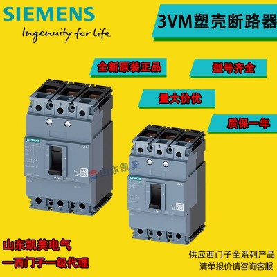 西门子塑壳断路器3VM1116-3ED32-0AA0 3P TM210 3VM1N160 热磁式图5