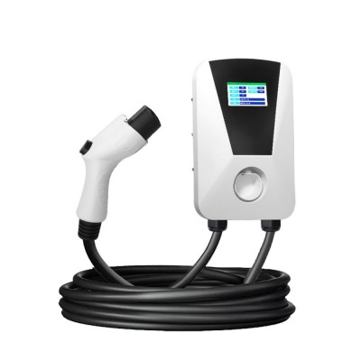 充为厂家直销汽车新能源充电桩欧标家用立柱7kw交流通用电动汽车图5