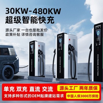 120KW新能源电动汽车三相电直流充电桩240kw快充商用 一体式充电站