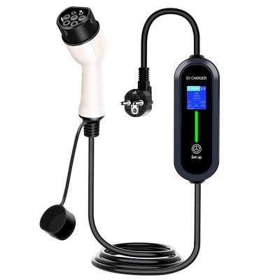 3.5 7kw欧美标type12EV charger新能源充电枪桩1632A便携 式跨境速图5