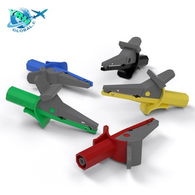 4mm香蕉插座全护套鳄鱼夹图2