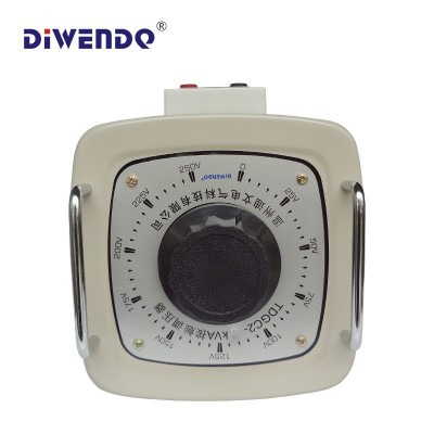 迪文单相调压变压器3000W接触式调压器TDGC2-3KVA/3KW输出0-250V