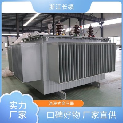 800kva/10-0.4kv 油浸式变压器安装 全铜线圈 一二级能效 性能稳定图2
