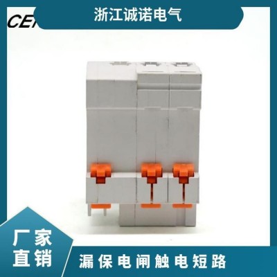 空气开关带漏电保护器家用断路器220V空开2P电闸触电短路图2