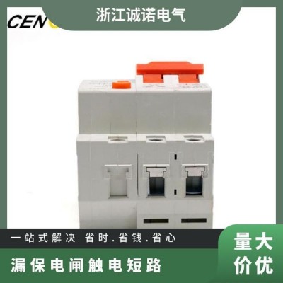空气开关带漏电保护器家用断路器220V空开2P电闸触电短路图3