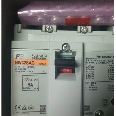富士断路器BW250JAG BW250JAGC BW250RAG BW250RAGC图5