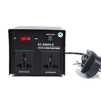 厂家生产变压器110v转220v ST-200W 220v转110v电 压调节互转器图3