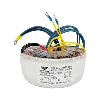 厂家环形变压器低频10W-10000W开窗器单相环牛升压降压 环形变压器图4