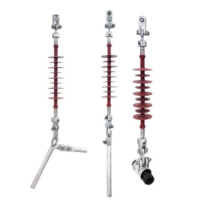 35KV复合绝缘子串 光缆耐张金具串 单联双联悬式导线金具串绝缘子图4