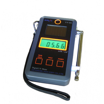 EMIC电子磁气 高强度紫外线数显强度计可数据保持UV-D3